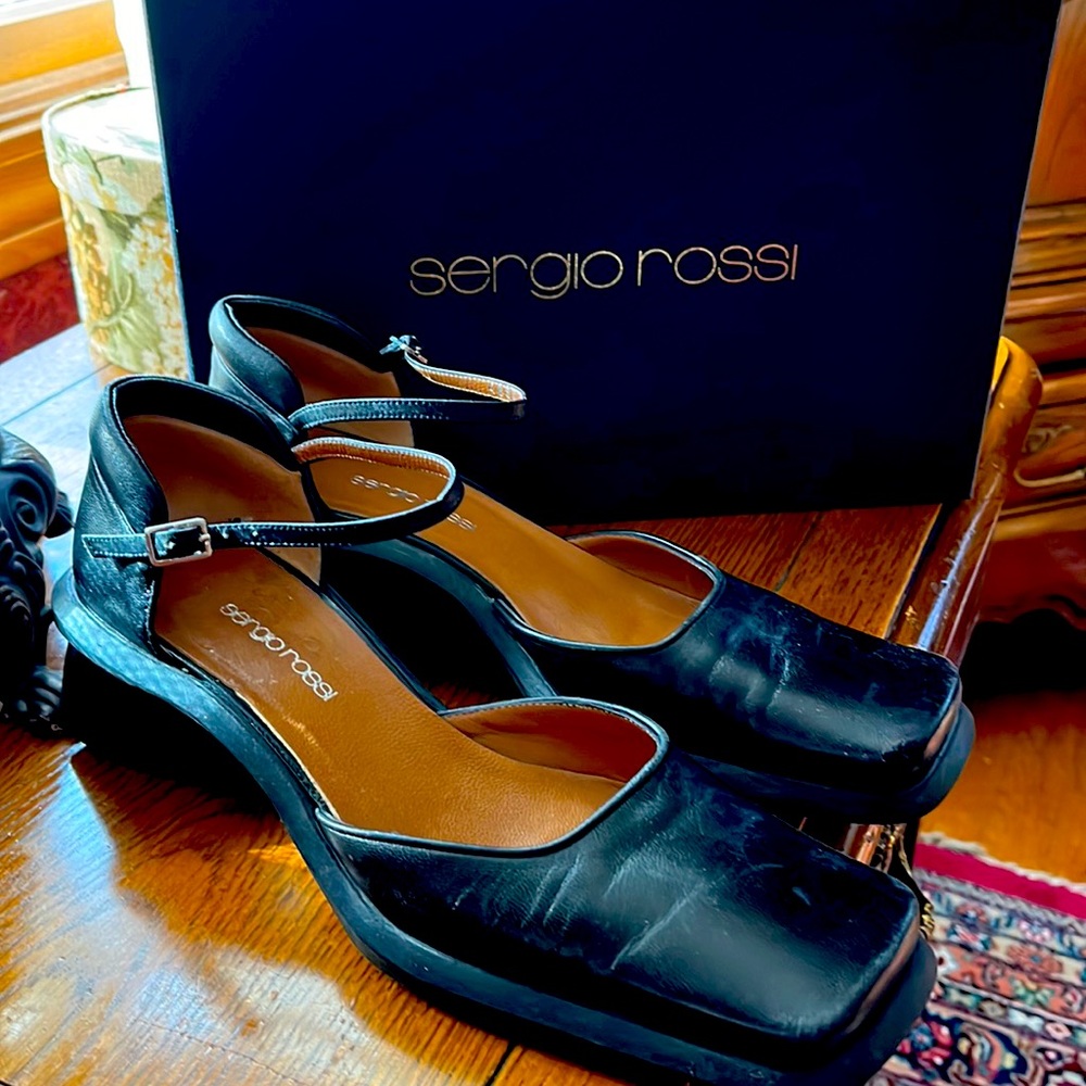 SERGIO ROSSI MARYJANE SHOES 👠